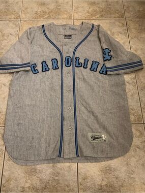 Vintage North Carolina Baseball Jersey size large